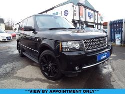 Black Used 2010 Land Rover Range Rover Vogue SE SUV | £10,995 (Expensive)