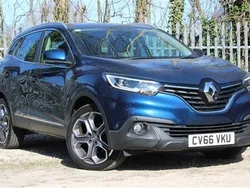 Blue Used 2016 Renault Kadjar Dynamique SUV | £9,795 (Fair price)