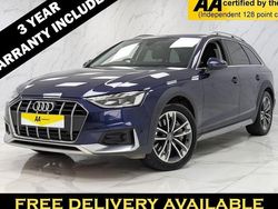 Blue Used 2020 Audi A4 Allroad Sport Estate | £20,695 (Fair price)