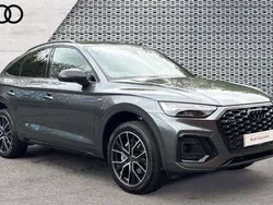 Grey Used 2024 Audi Q5 Sportback Black Edition SUV | £46,311 (A bit pricey)