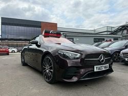 Red Used 2021 Mercedes E220 AMG line Cabriolet | £32,900