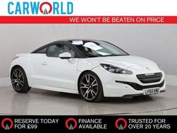White Used 2015 Peugeot RCZ Coupe | £9,800