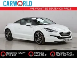 White Used 2015 Peugeot RCZ Coupe | £9,800
