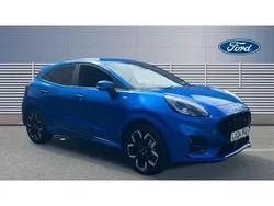 Blue Used 2024 Ford Puma ST-Line X SUV | £20,639 (Fair price)