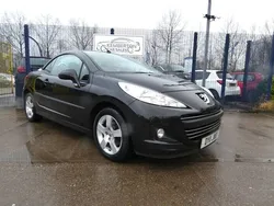 Black Used 2011 Peugeot 207 Sport Cabriolet | £2,495 (Fair price)