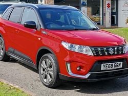 Sport red / black roof Used 2018 Suzuki Vitara SZ-T SUV | £12,495 (Fair price)