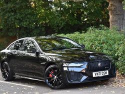 Ultimate black metallic with ebony perforated hide Used 2021 Jaguar XE R-Dynamic Sedan | £28,490