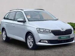 Brilliant silver metallic Used 2022 Skoda Fabia SE Estate | £15,147 (Fair price)