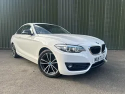 White Used 2017 BMW 218 Sport Line Coupe | £7,795 (Fair price)