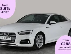 White Used 2018 Audi A5 Sport Coupe | £15,967 (Good price)