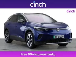 Blue Used 2021 VW ID.4 Pro Performance SUV | £17,999 (Super price)