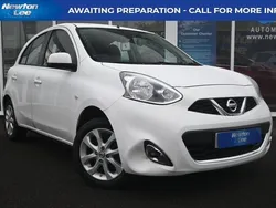 White Used 2014 Nissan Micra Acenta Hatchback | £7,500 (Fair price)