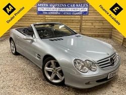 Silver Used 2004 Mercedes SL350 Cabriolet | £14,995