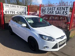 White Used 2014 Ford Focus Zetec Hatchback | £3,500 (Fair price)