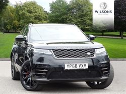 Black Used 2018 Land Rover Range Rover Velar HSE Dynamic SUV | £20,995 (Expensive)
