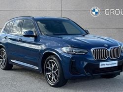 Blue Used 2022 BMW X3 M Sport SUV | £32,995 (Good price)