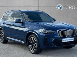 Blue Used 2022 BMW X3 M Sport SUV | £34,995 (Fair price)