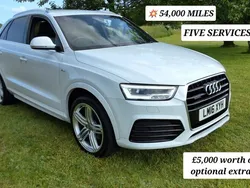 White Used 2016 Audi Q3 S-line plus SUV | £14,695 (A bit pricey)