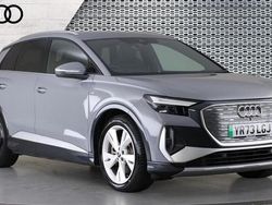 Grey Used 2023 Audi Q4 e-tron S-Line SUV | £29,724