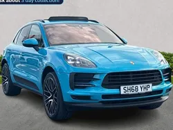 Blue Used 2018 Porsche Macan SUV | £34,999 (Fair price)