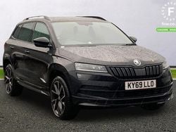 Black Used 2019 Skoda Karoq SportLine SUV | £17,399 (Fair price)