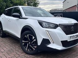 White Used 2022 Peugeot 2008 Allure Premium SUV | £14,789 (Fair price)