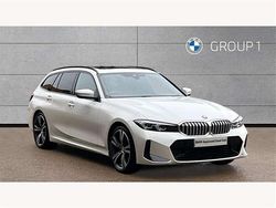 White Used 2024 BMW 320 M Sport Estate | £33,995 (Expensive)
