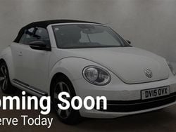 White Used 2015 VW Beetle Sport Cabriolet | £9,490 (Fair price)