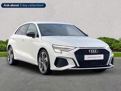 White Used 2023 Audi A3 Comfort Hatchback | £26,457 (Expensive)