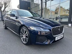 Blue Used 2021 Jaguar XF R-Dynamic Sedan | £23,595 (A bit pricey)