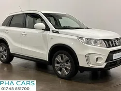 White Used 2019 Suzuki Vitara SZ-T SUV | £10,995 (Good price)