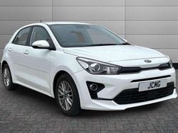 White Used 2021 Kia Rio 2 Hatchback | £12,250 (Fair price)