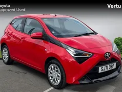Red Used 2021 Toyota Aygo X-play Hatchback | £9,403 (Fair price)