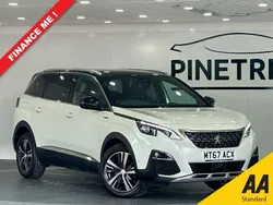 White Used 2017 Peugeot 5008 GT-line MPV | £13,799 (A bit pricey)