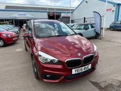 Red Used 2015 BMW 216 Sport Line Estate | £9,999 (A bit pricey)