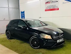 Black Used 2017 Mercedes A200 AMG line Hatchback | £7,795 (Fair price)