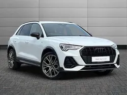 White Used 2024 Audi Q3 Black Edition SUV | £36,491 (Fair price)