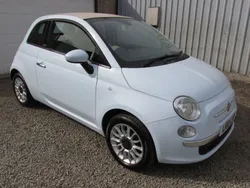 Blue Used 2010 Fiat 500C Lounge Cabriolet | £3,690 (Expensive)