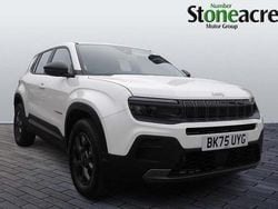 White New 2025 Jeep Avenger Longitude SUV | £21,495 (Fair price)