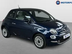 Blue Used 2022 Fiat 500 Dolcevita Hatchback | £8,399 (Fair price)