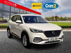 White Used 2021 MG HS Exclusive SUV | £12,490 (Fair price)