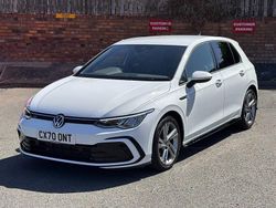 White Used 2020 VW Golf VIII R-line Hatchback | £19,600 (Fair price)