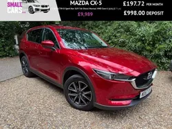 Red Used 2017 Mazda CX-5 Inclusive SUV | £9,989 (A bit pricey)