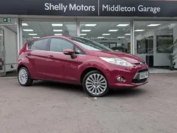 Red Used 2010 Ford Fiesta Titanium Hatchback | £6,499 (Expensive)