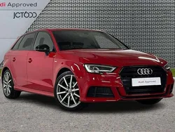 Red Used 2020 Audi A3 Black Edition Hatchback | £19,209 (Fair price)