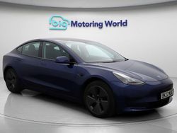 Blue Used 2022 Tesla Model 3 Standard Range Sedan | £18,400 (Fair price)