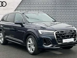 Blue Used 2024 Audi Q7 S-Line SUV | £61,805