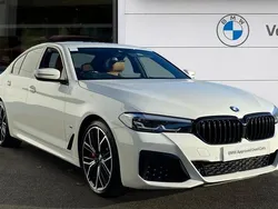 White Used 2021 BMW 530 M Sport Sedan | £29,000 (Fair price)