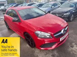 Red Used 2018 Mercedes A180 AMG line Hatchback | £9,995 (Good price)
