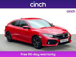 Red Used 2019 Honda Civic SR Hatchback | £12,999 (Fair price)
